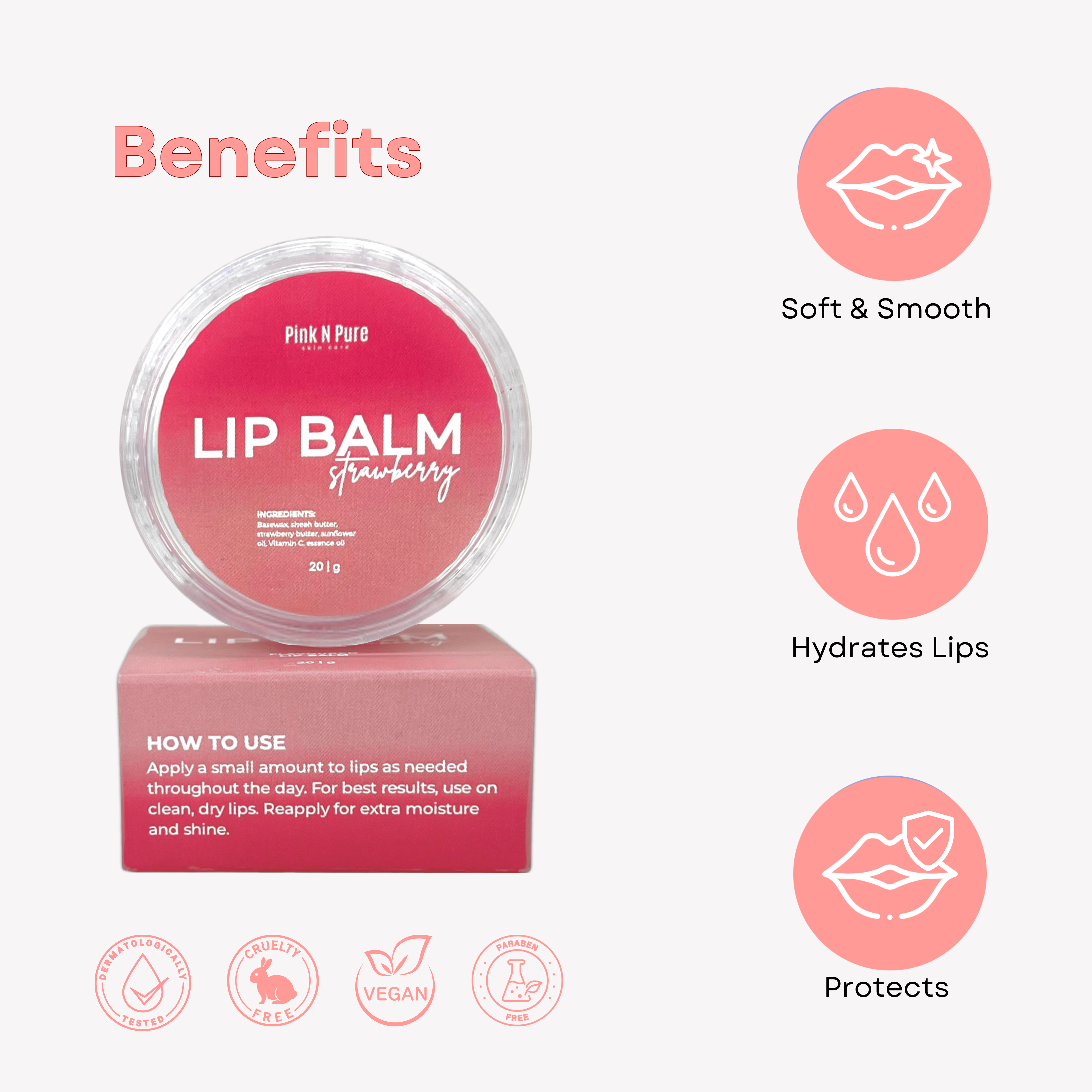 Lip Balm Strawberry